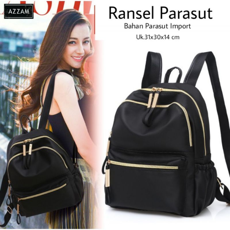 Tas Ransel Parasut Import by Azzam Tas Ransel Casual