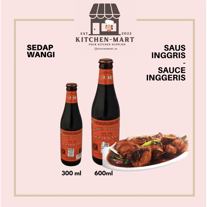 

SEDAP WANGI SAUS INGGRIS SAUCE INGGERIS 300ml 600ml | WORCESTER SAUCE