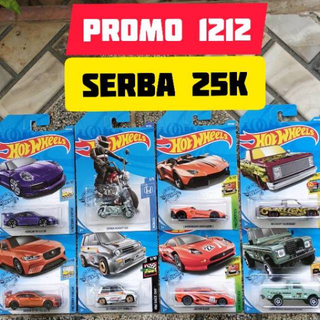 Hotwheels Murah Grosir 25k
