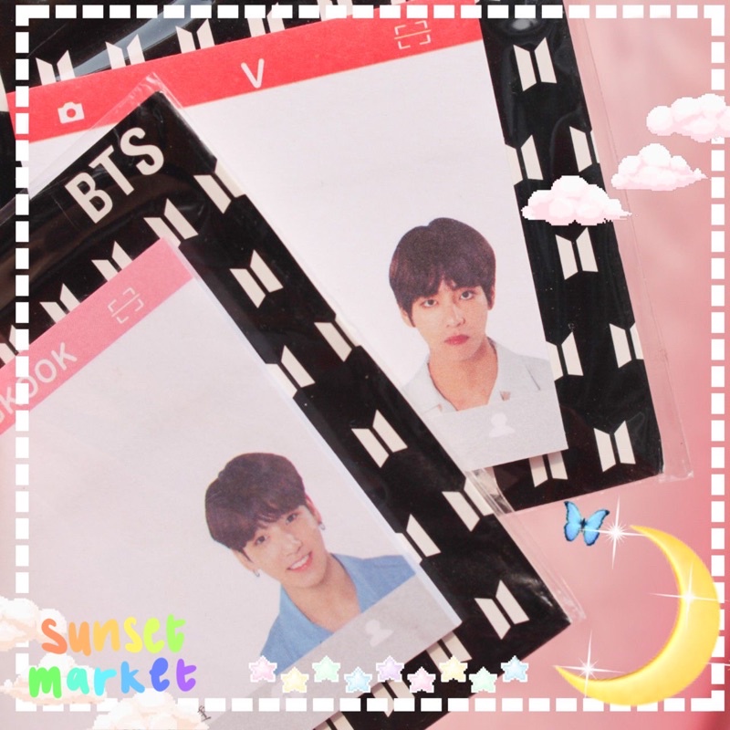 

[COD] STICKY NOTES BTS LOVE YOURSELF JUNGKOOK TAEHYUNG V MEMOPAD