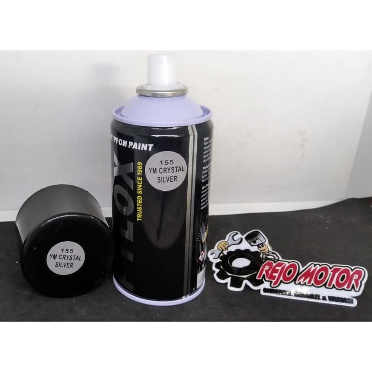 

PILOX/PYLOX /SOLID COLOURS & METALLIC COLOURS/ 155 YM CRYSTAL SILVER / ANTI BAKAR ORIGINAL NIPPON