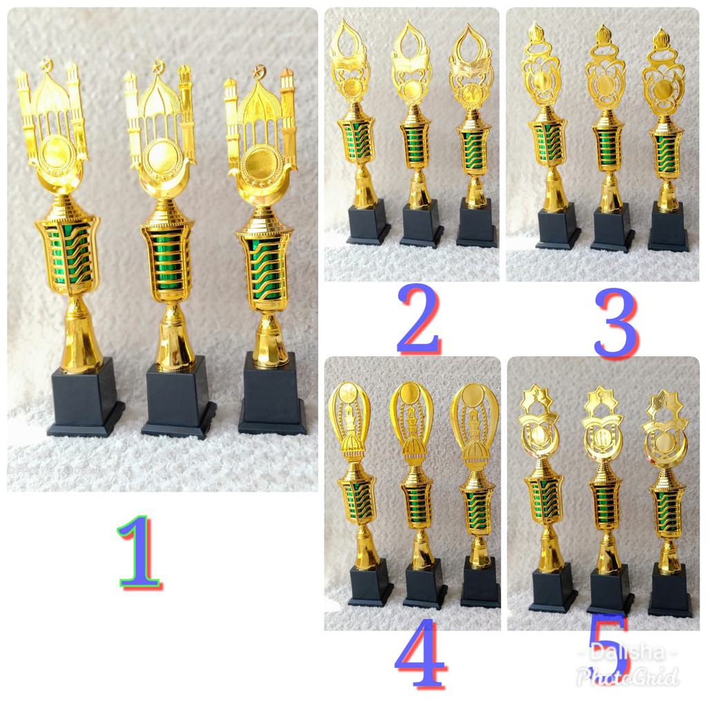 Piala Islami Piala Kejuaraan Piala Terbaik Piala Tinggi Piala Umum Piala Kubah Piala Pondok Sekolah