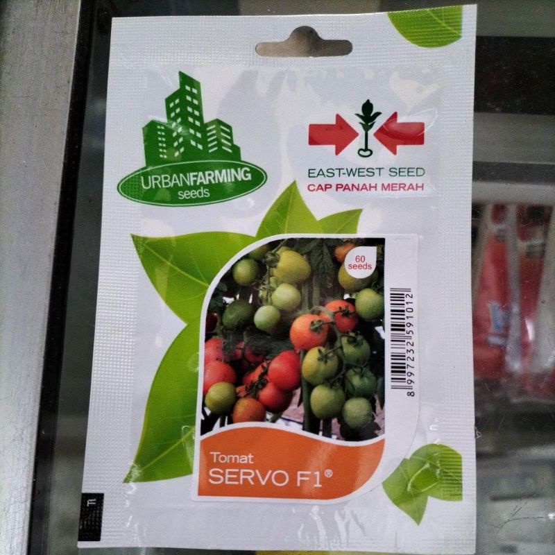 Bibit tomat servo F1 cap panah merah isi 60 bibit