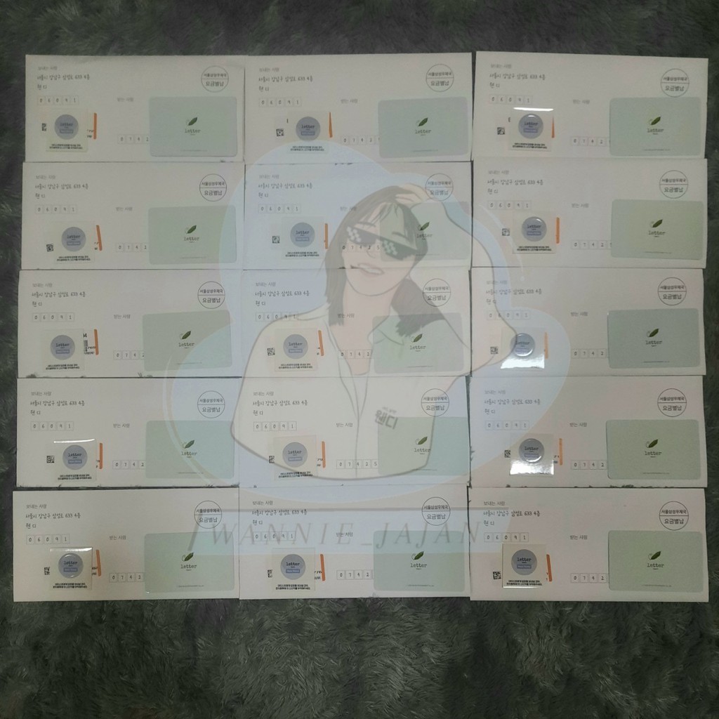 [ PELUNASAN ] DEAR U LETTER WENDY 12nd