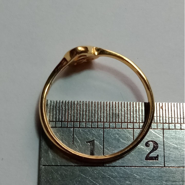 Cincin Emas 17K - 1.85 gr Kadar 750 - 1269