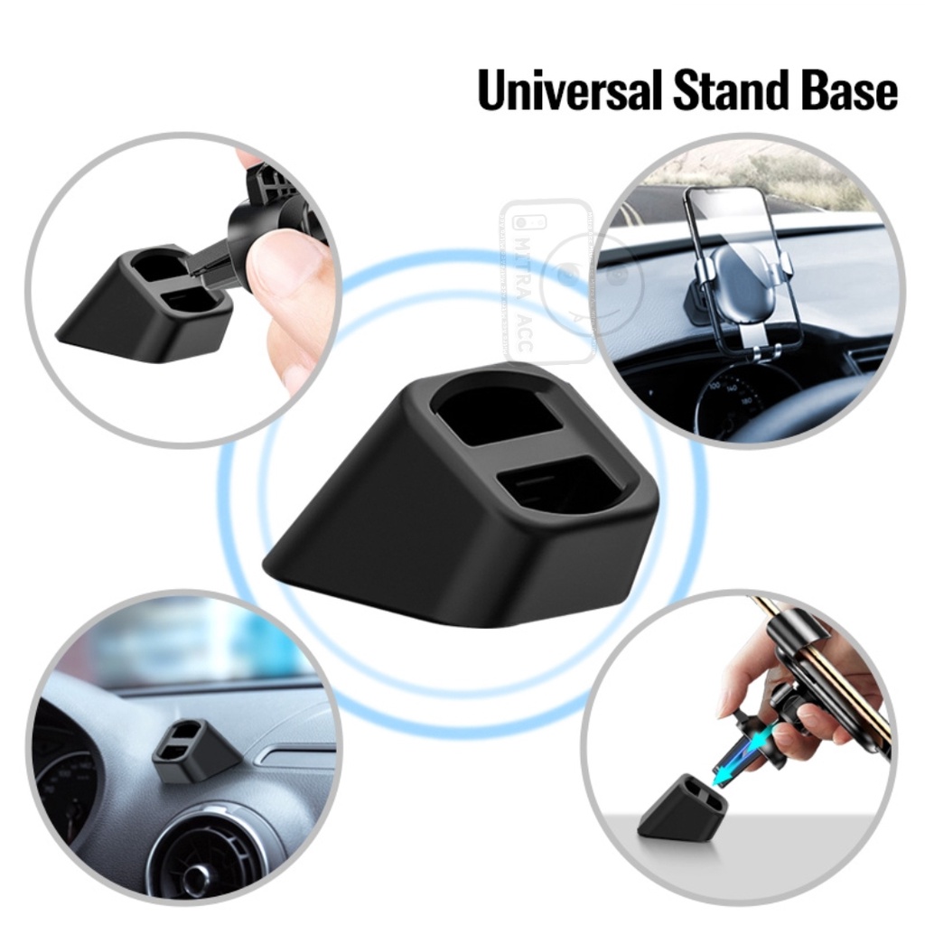 Universal Car Stand Base Phone Holder Air Vent Car Dashboard Mount