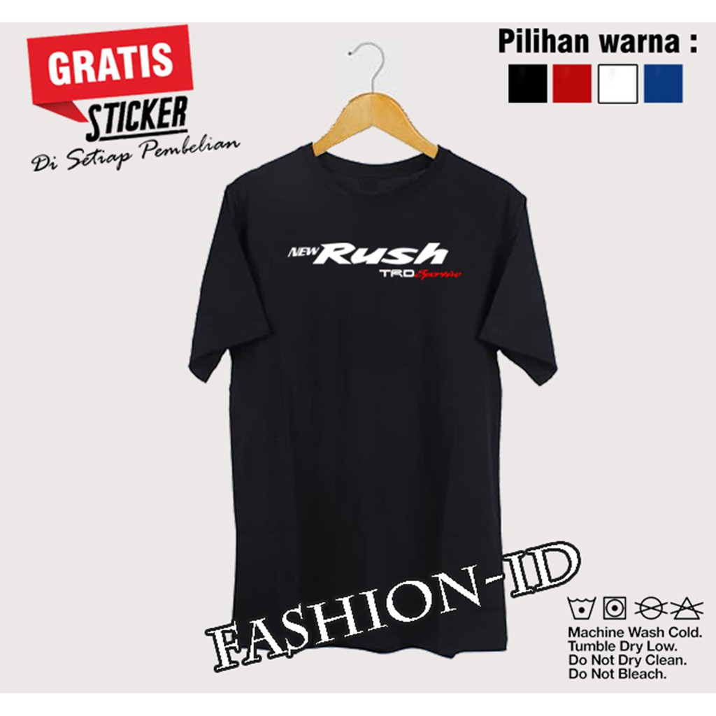Baju Kaos NEW TOYOTA RUSH TDR SPORTINO Keren Pria Dan Wanita Distro DIAMOND STORE