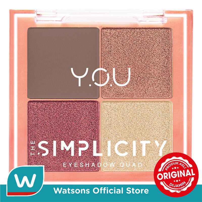You The Simplicity Eyeshadow Quad Z 06 Fresh