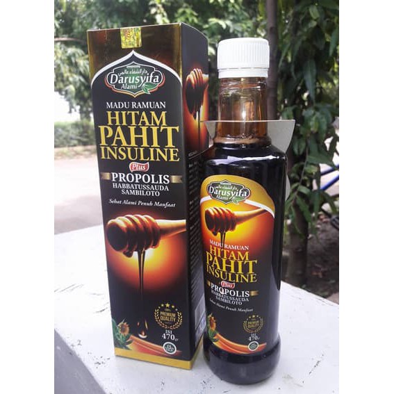 

Madu Hitam Pahit Plus Propolis Darusyifa mengobati berbagi penyakit - MMD2479