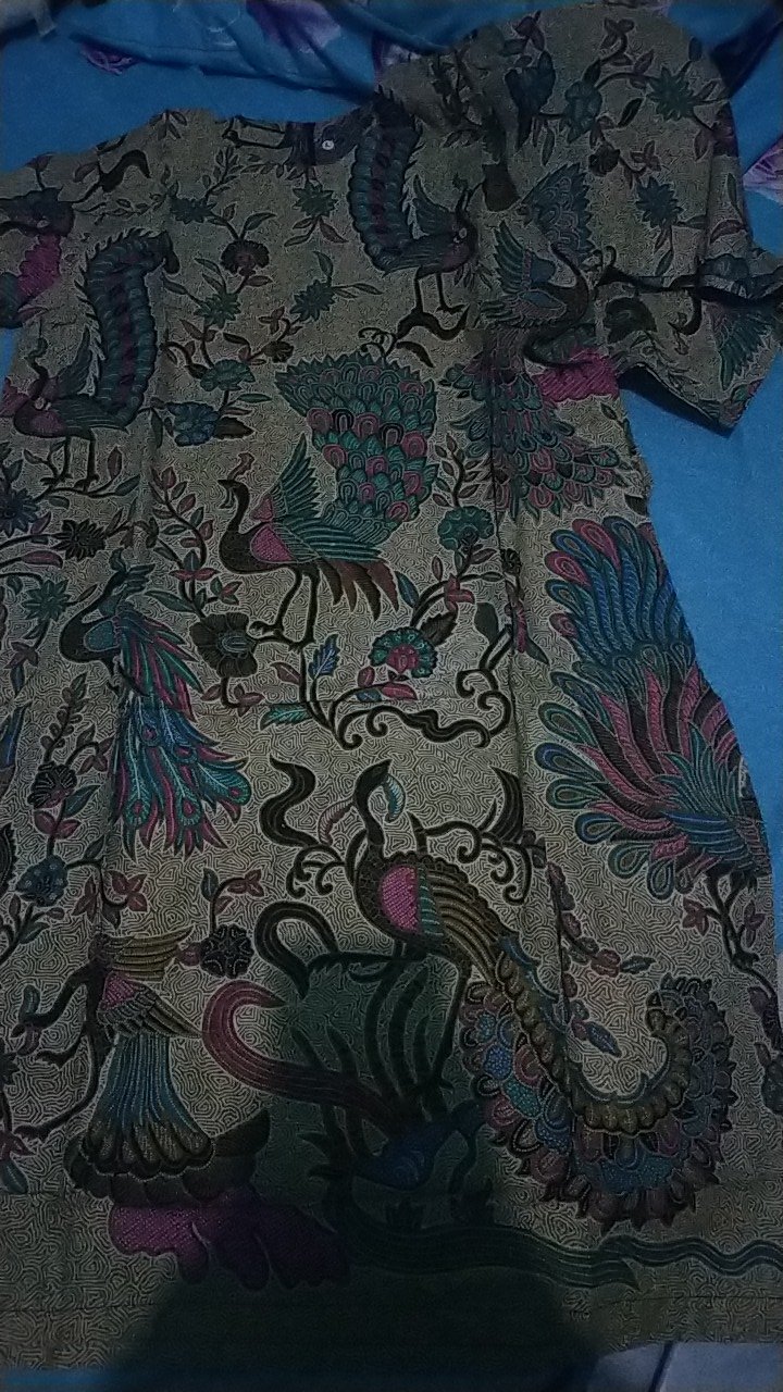 Terlaris Serut Genes Jelita Tunic Navbor Yelbor Whitbor Creambor Tunik Batik Modern Hrb030 Dolbi Dob