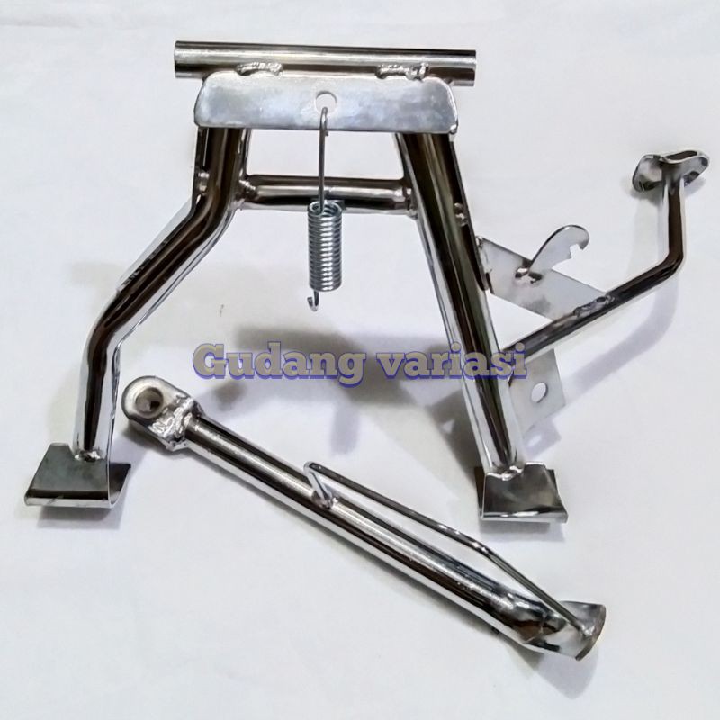 Standar set tengah Dan samping Crome Chrome Beat Scoopy Vario 110 MURAH