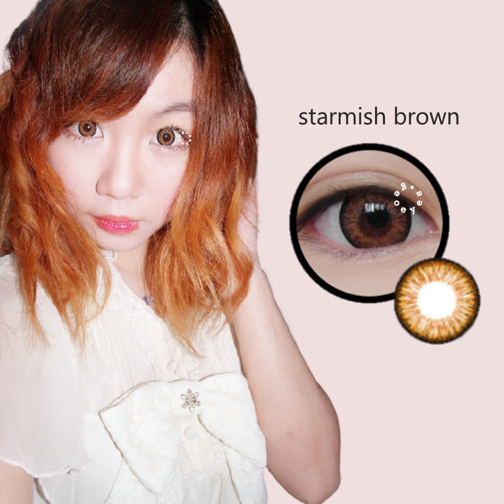 Softlens Princess Mimi Starmish Brown - Big Eyes Lens