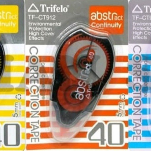 

Kusus Hari Ini Correction Tape/Tip Ex Kertas Trifelo 40M Diskon