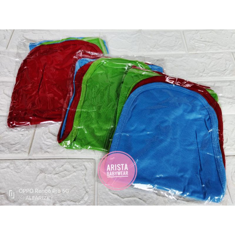 (3pcs) popok bayi polos rainbow