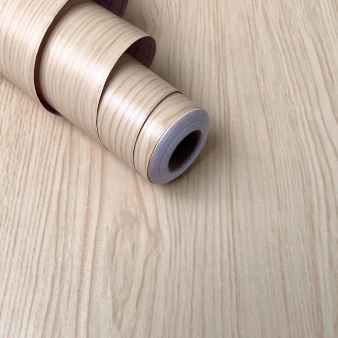 Gaya Wallpaper Dinding Motif Kayu Jati || Wallpaper Sticker Bagus