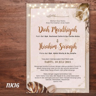 Kartu Stiker Ucapan Syukur Tasyakuran Pernikahan Mohon Doa Restu Pernikahan Buat Nasi Kotak Shopee Indonesia