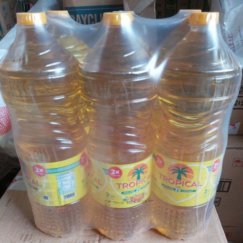 

minyak tropical 2 liter botol isi 6 botol