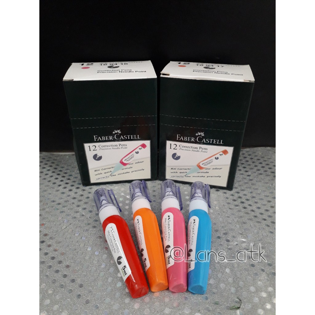 

Correction Pen Faber Castell Mini 5 ml / Tip Ex Faber Catell 5 ml