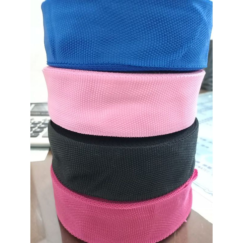 Termurah Tali webbing Warna warni Per Meter