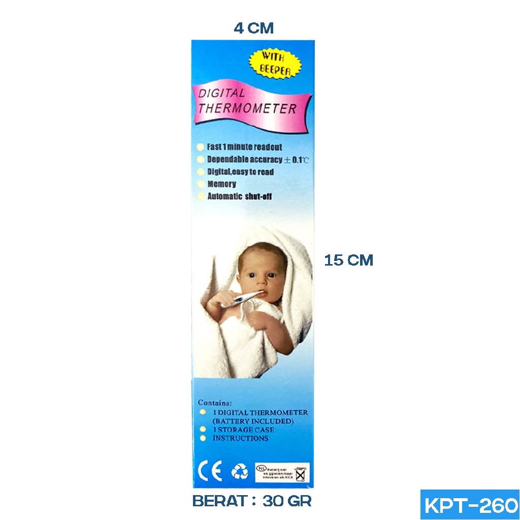 DIGITAL THERMOMETER Termometer Alat Ukur Suhu Badan