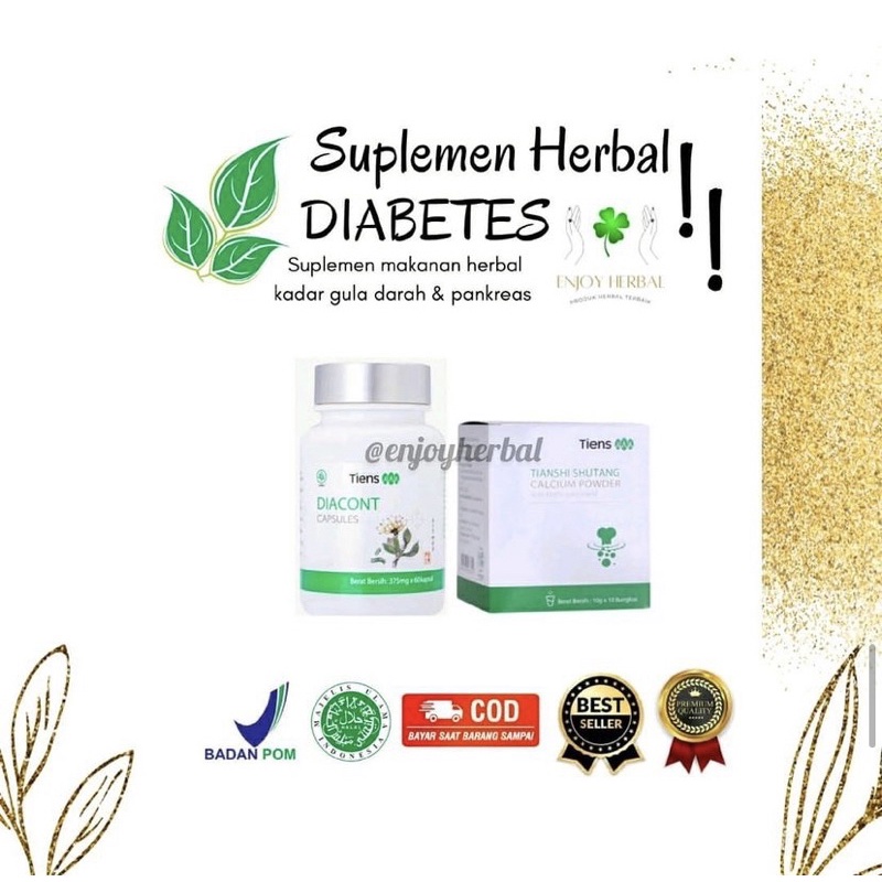 

SUSU LABU CINA SHUTANG & DIACONT KAPSUL SOLUSI PENDERITA DIABETES/OBAT DIABETES/SUPLEMEN MAKANAN PAKET LENGKAP