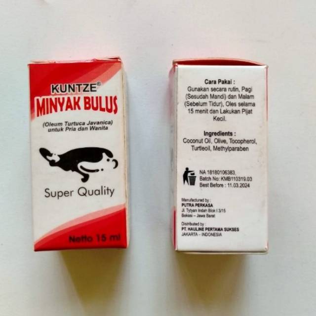 

Minyak bulus BPOM