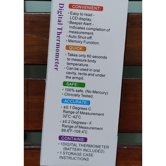 Termometer Avico / Thermometer Anak &amp; Dewasa / Hasil Cepat