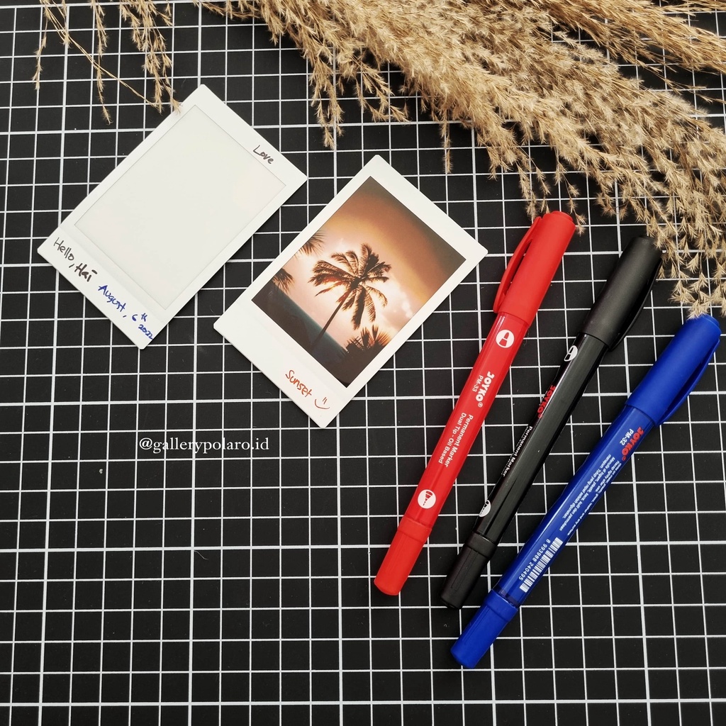 

Polaroid Pen | Permanent Marker Spidol Permanen Dual Tip