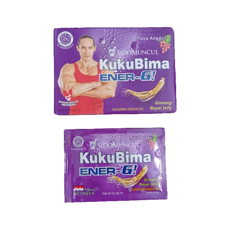 

KUKUBIMA ENERGI SIDO MUNCUL Netto 4,5g x 6bks