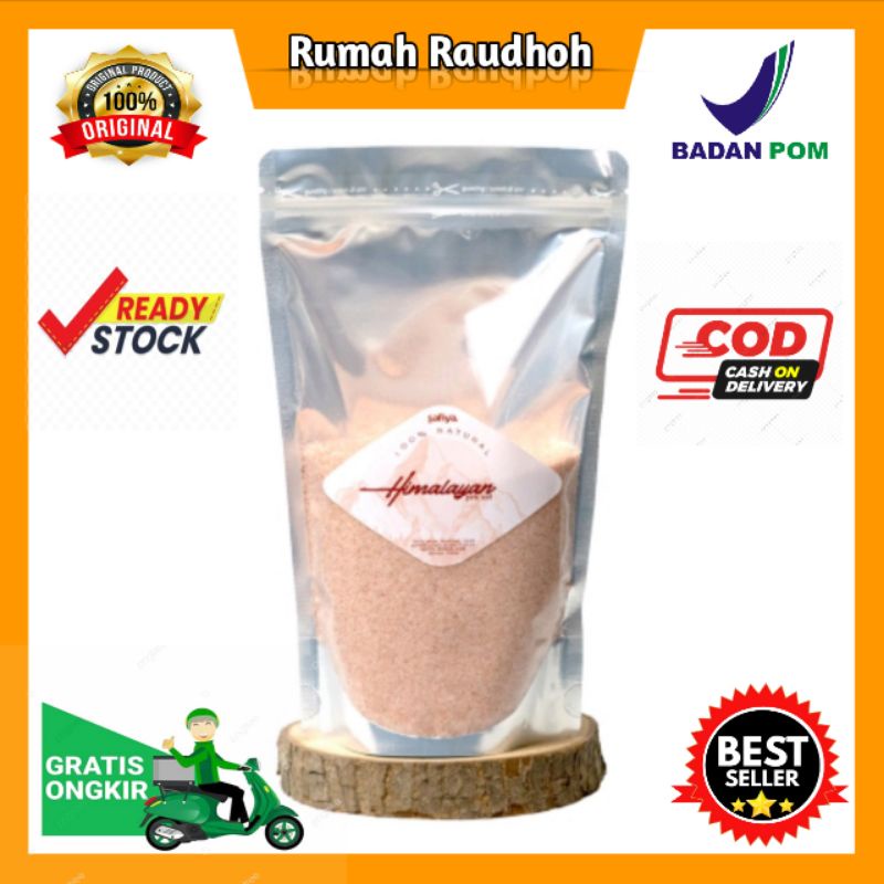 

GARAM HIMALAYA 500 GR - PINK SALT ORIGINAL PREMIUM SAFIYA HERBAL