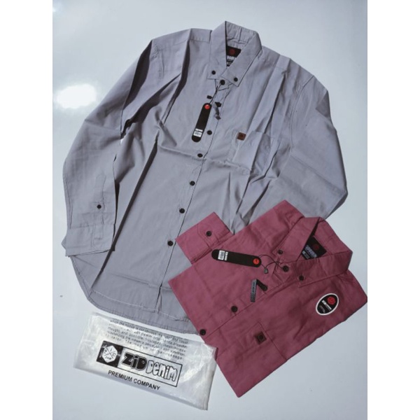 kemeja lgn pjg promo zid denim