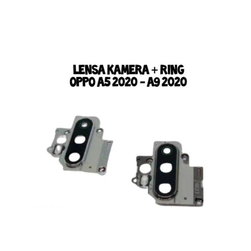 Kaca Kamera Lensa Camera Belakang oppo A5 2020/A9 2020 Fullset Original