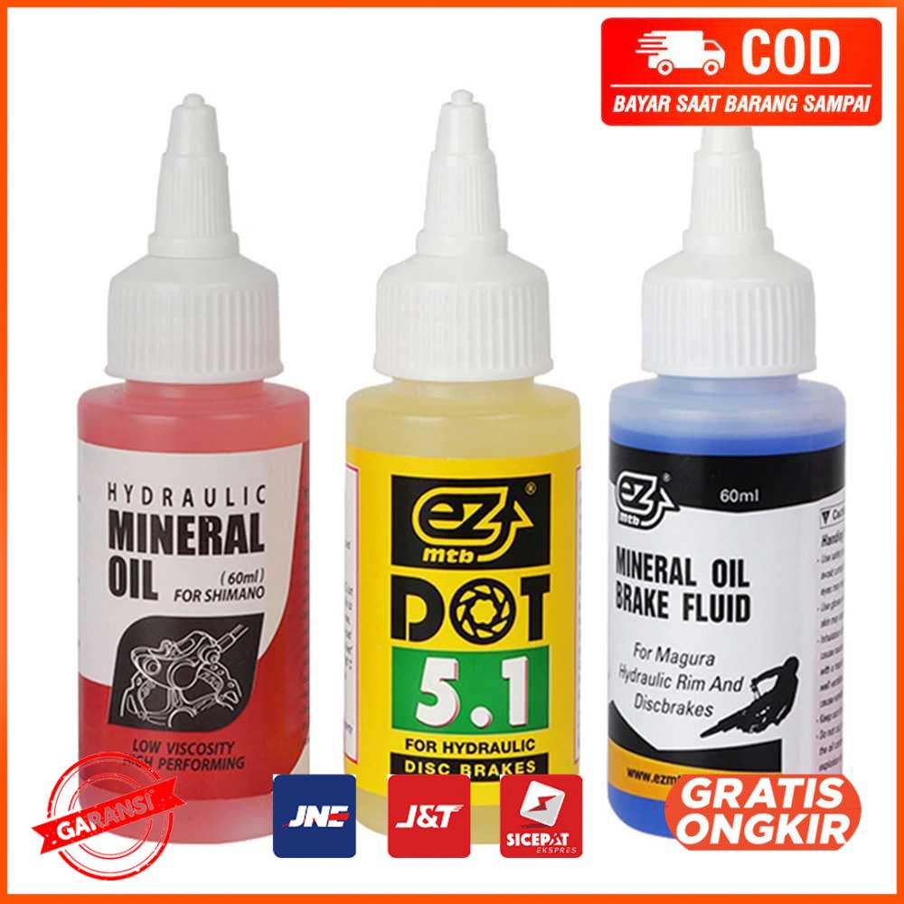 Oli Rem Sepeda Bike Hydraulic Mineral Oil 60ml for Shimano DT01