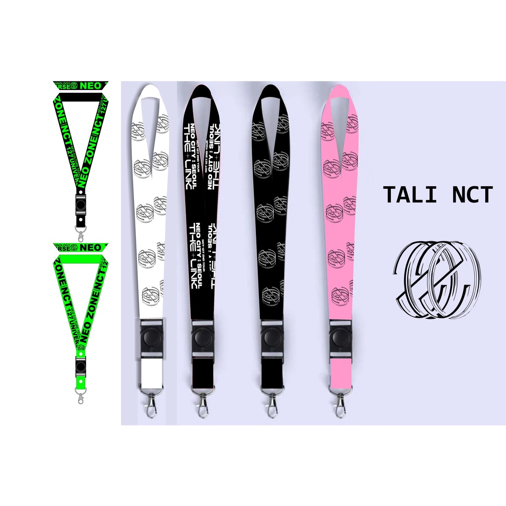 

NCT KPOP Strap Tali Lanyard Panjang Tali ID Card |