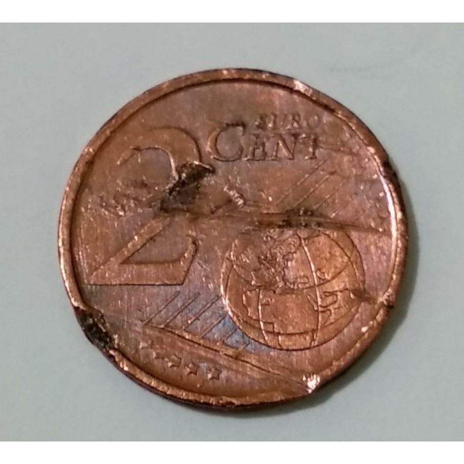 Koleksi koin 2 cents Euro produksi tahun 1999