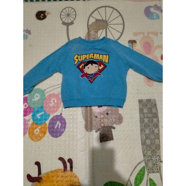 Preloved Sweater Zara Baby Preloved Sweatshirt Zara Kids Preloved Sweater Superman Zara Baby Kids