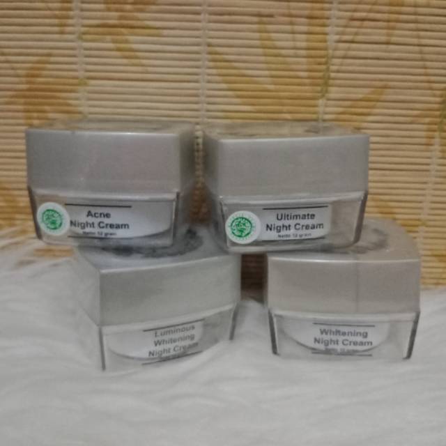 NIGHT CREAM MSGLOW / CREAM MALAM MS GLOW / KRIM MALAM ORIGINAL / DNA SALMON