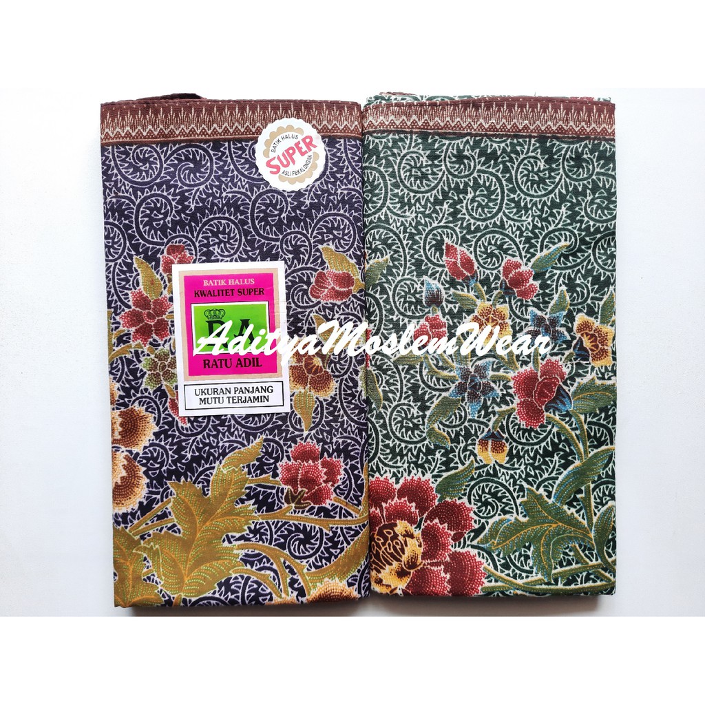 PAKET HEMAT 3 PCS KAIN PANJANG / KAIN JARIK BATIK RA RATU ADIL / KAIN SAMPING KEBAT PANJANG