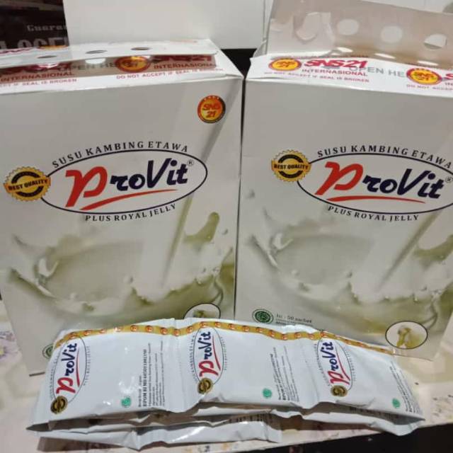 Susu Kambing Etawa Provit Harga Per Sachet Shopee Indonesia