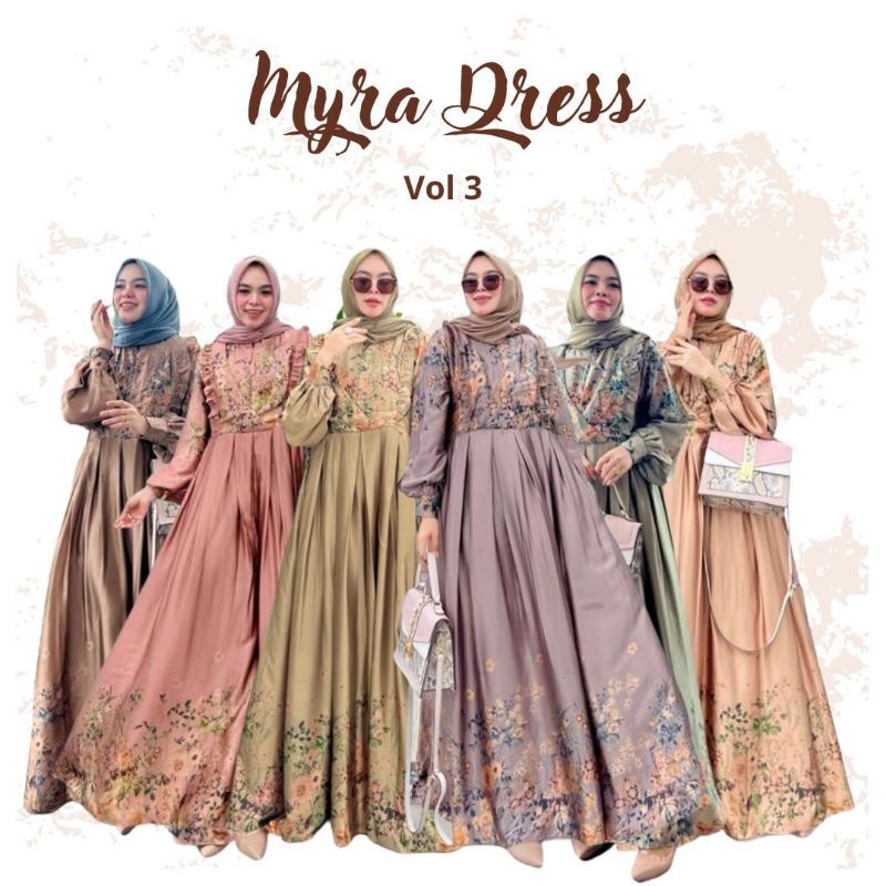 (COD) New Gamis Myra Dress Voll 3 by HMF Luxury