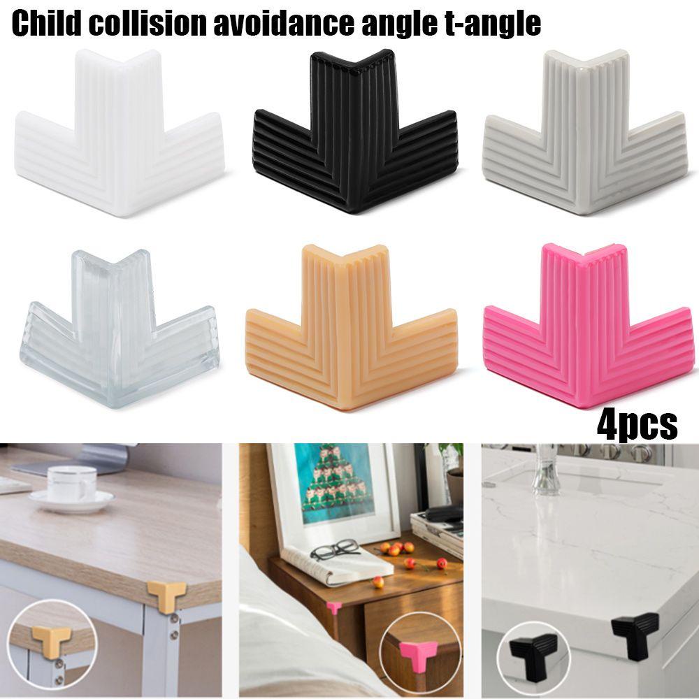 Wonder 4PCS Corner Guards Soft Desk Pelindung Sudut Meja Pengaman Anak