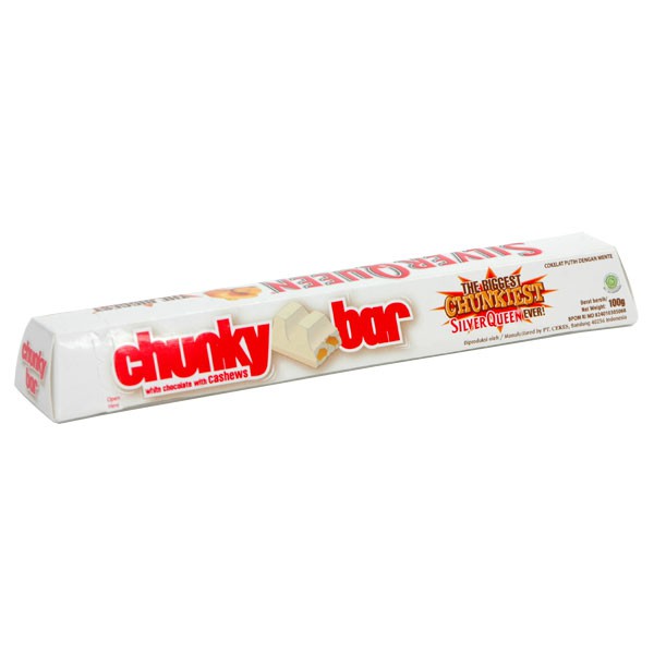 

Silver Queen Chunky Bar Wht 100Gr