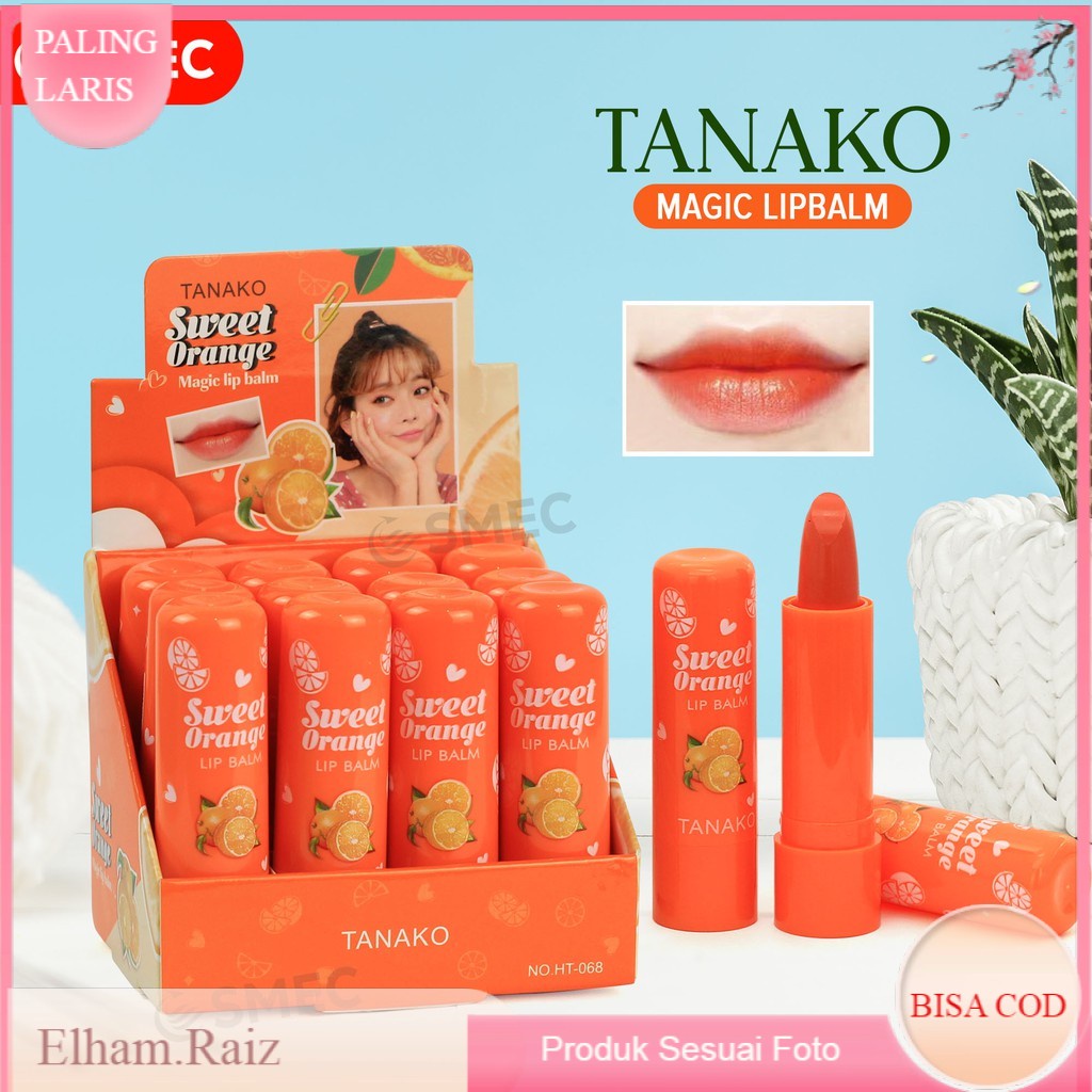 [MURAH] Tanako Sweet Orange Lip Balm Jeruk