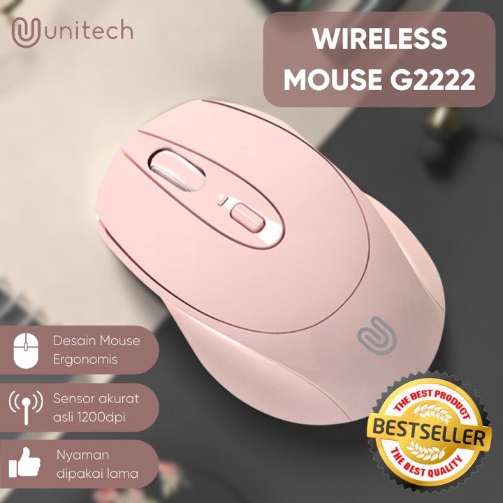 Mouse Wireless Unitech G2222 Series 2.4GHz 1200DPI