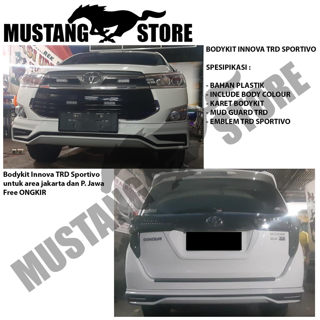 BODYKIT INNOVA TRD SPORTIVO - UPGRADE INNOVA REBORN KE TRD SPORTIVO