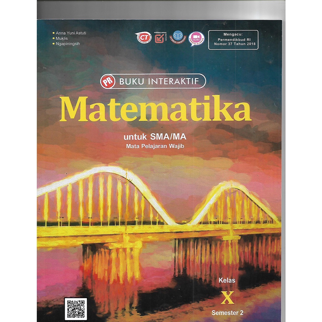 Buku LKS/PR Matematika Wajib SMA Kelas 10 11 12, X XI XII Intan Pariwara Semester 1 dan 2 Th 2022-Kls 10 Smt 2 2021