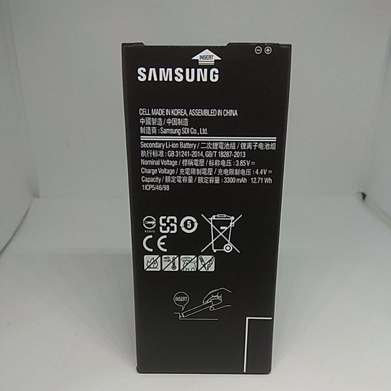 BATERAI BATRE SAMSUNG GALAXY J7 PRIME / J6+ / J4+ EB-GB610ABE ORIGINAL