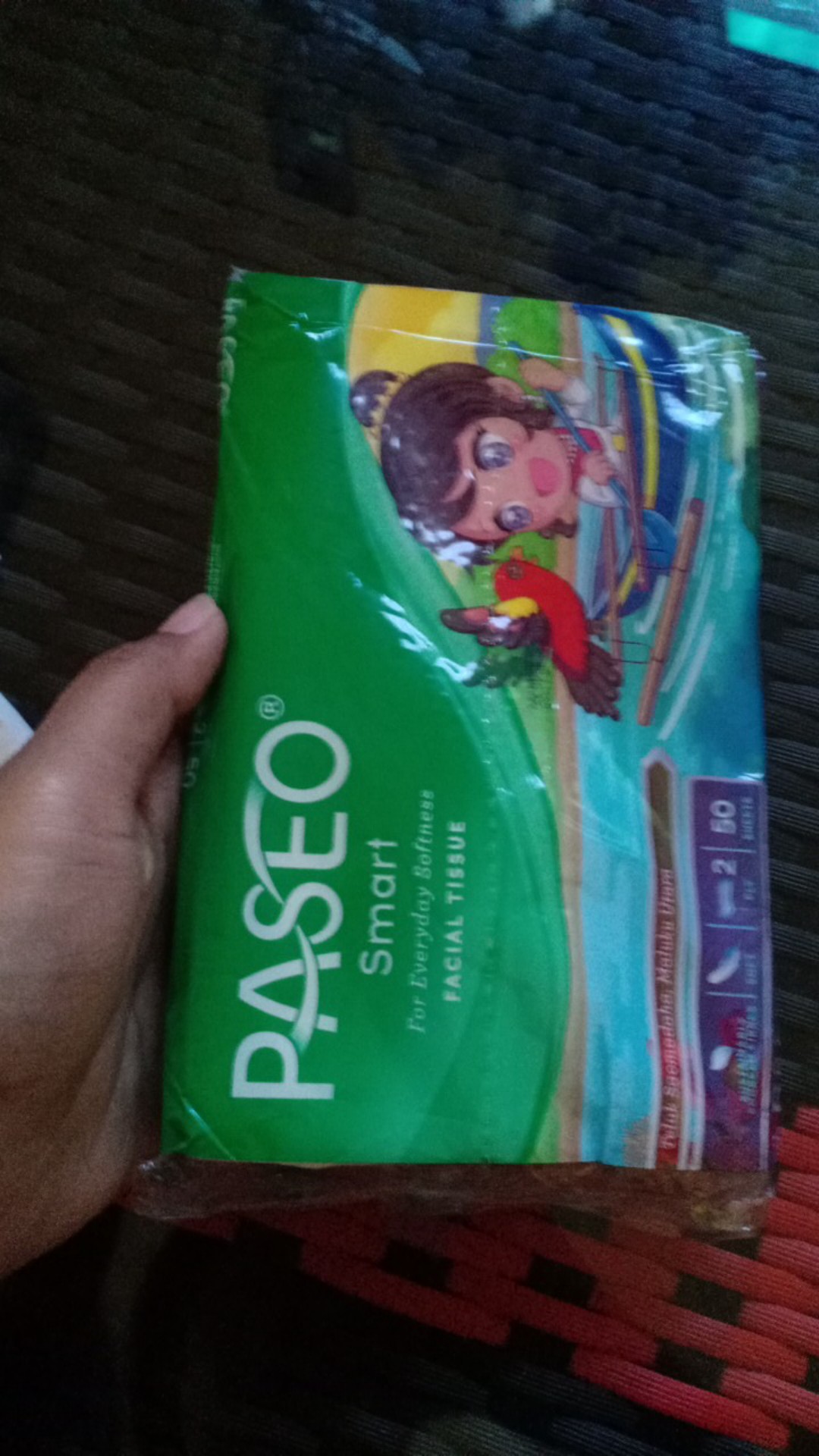 Tissue Paseo Smart Travel Pack 2 Ply 50s