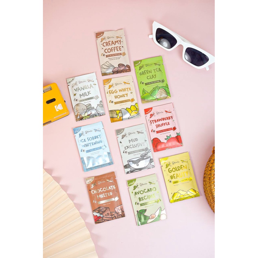 Masker wajah lea gloria / Masker wajah 10gr