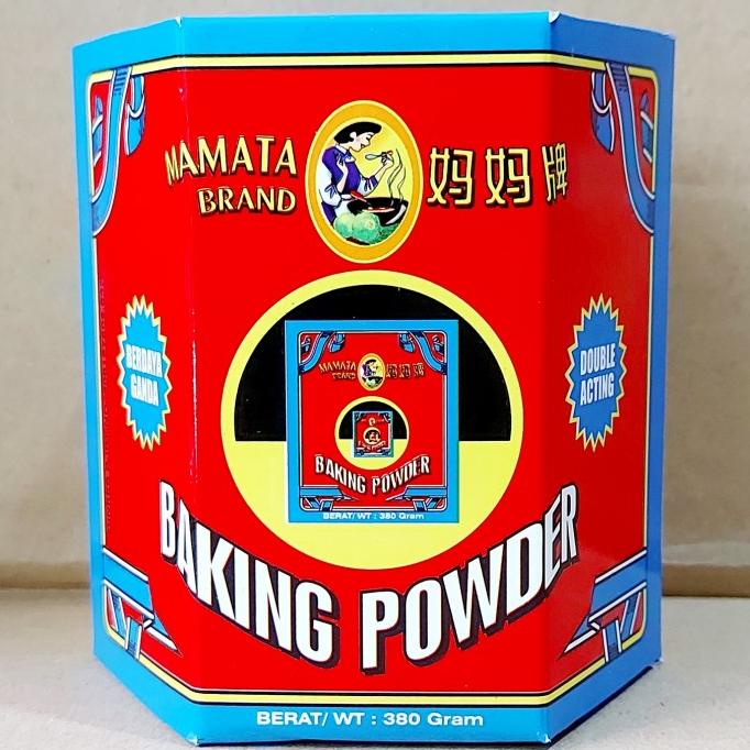 

*#*#*#] MAMATA | BAKING POWDER 380gr | PENGEMBANG KUE BERDAYA GANDA